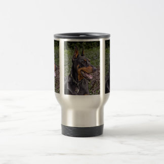 Doberman Glee! Travel Mug
