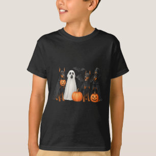 Doberman Halloween Costume Fun Doberman Halloween T-Shirt