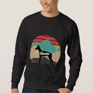 Doberman Mama Dog Mom Sweatshirt