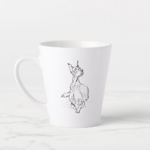 Doberman Mug – Minimalist Dog Coffee Mug