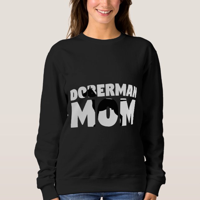 Doberman Mum Doberman Mother Dog Mum Tee (Front)