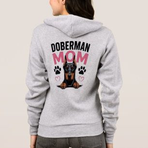 Doberman Mum Hoodie