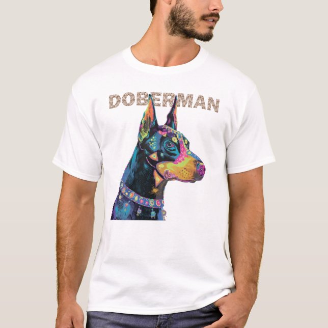 Doberman Mum T-Shirt (Front)