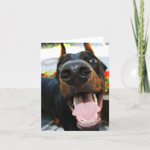 Doberman Note Card