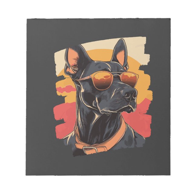 Doberman Notepad (Front)