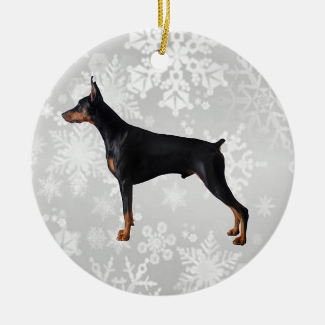 doberman ornament (Front)