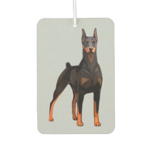 Doberman Pinscher Car Air Freshener