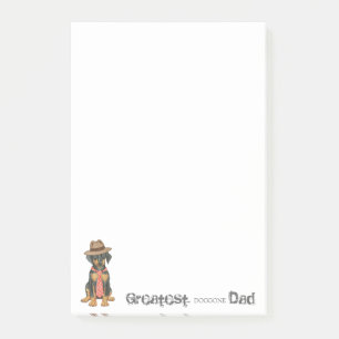 Doberman Pinscher Dad Post-it Notes