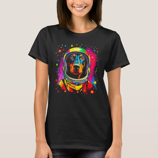 Doberman Pinscher  Design T-Shirt (Front)