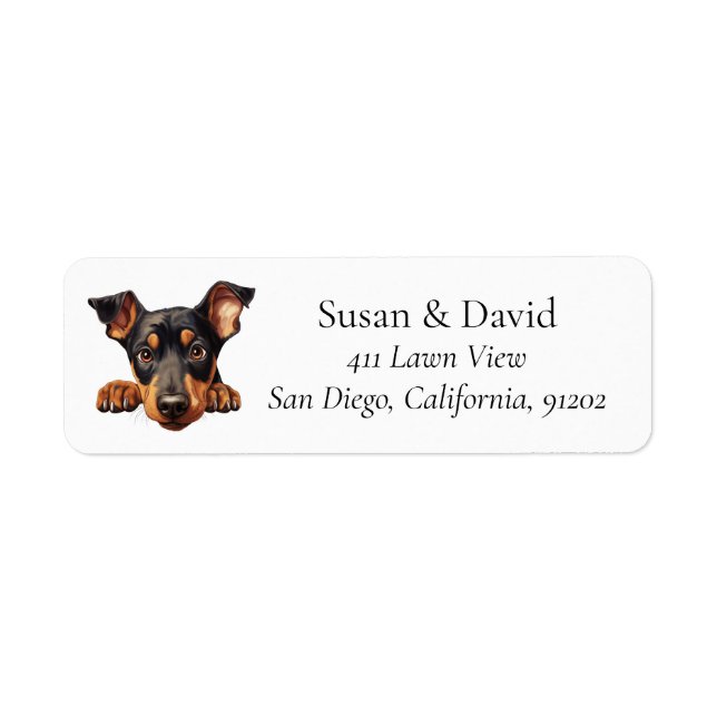 Doberman Pinscher Dog Breed Pet Lovers (Front)
