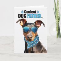 Doberman Pinscher Dog Coolest Dad Father's Day