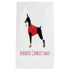 Doberman Pinscher Dog Merry Christmas Design
