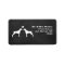 Doberman Pinscher Dog Silhouettes with Heart