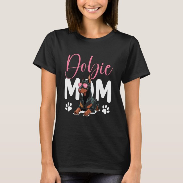 Doberman Pinscher Dog T-Shirt (Front)