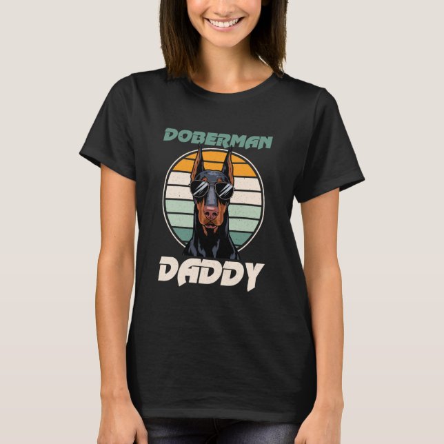 Doberman Pinscher Dog T-Shirt (Front)