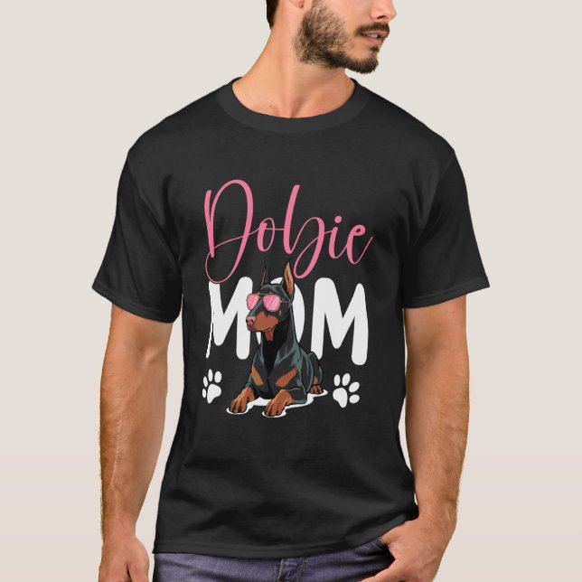Doberman Pinscher Dog T-Shirt (Front)