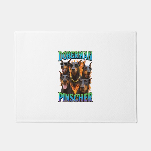 Doberman Pinscher  Doormat (Front)
