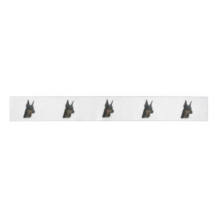Doberman Pinscher Grosgrain Ribbon
