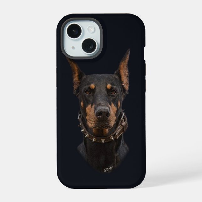Doberman Pinscher    iPhone 15 Case (Back)