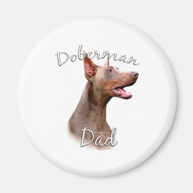 Doberman Pinscher (Isabella) Dad 2 Magnet (Front)
