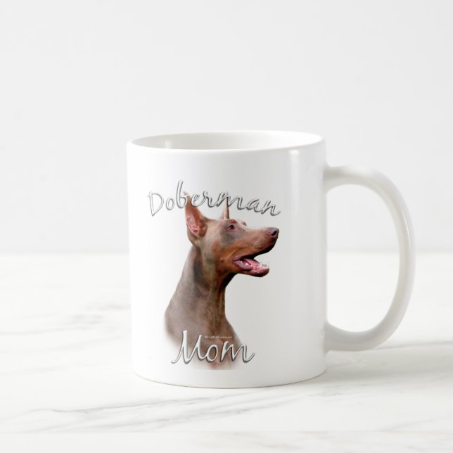 Doberman Pinscher (Isabella) Mum 2 Coffee Mug (Right)