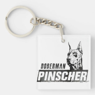 Doberman Pinscher   Key Ring