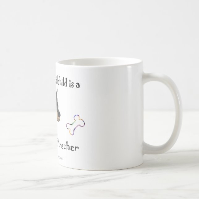 doberman pinscher - more breeds coffee mug (Right)