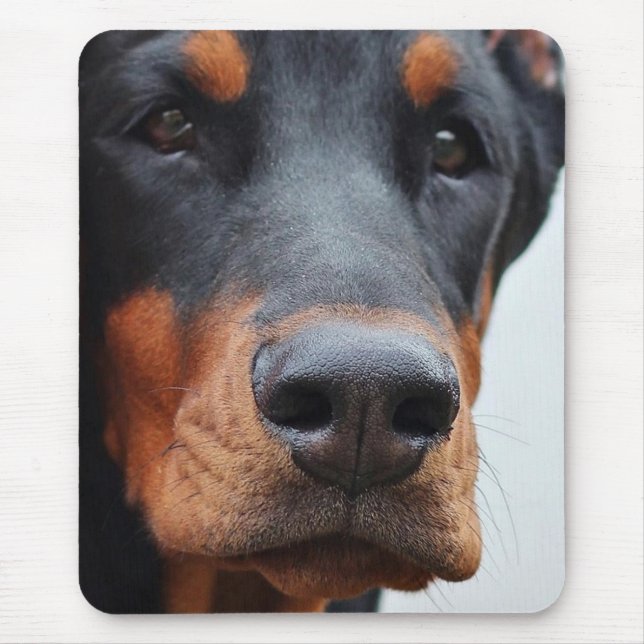 Doberman Pinscher Mouse Pad (Front)