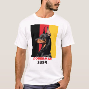 Doberman Pinscher Mum Dad 1894 T-Shirt