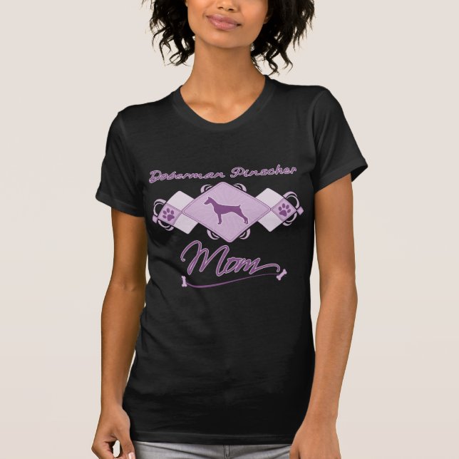 Doberman Pinscher Mum T-Shirt (Front)