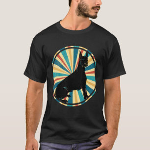 Doberman Pinscher Owner Dog Animal Pet Retro Dober T-Shirt