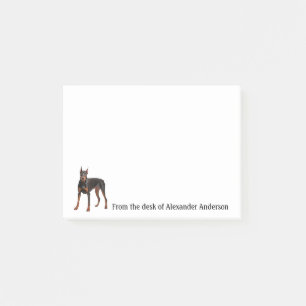 Doberman Pinscher Personalise Notes