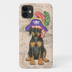 Doberman Pinscher Pirate Case-Mate iPhone Case