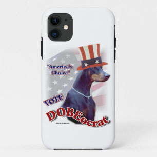 Doberman Pinscher Political Humour Case-Mate iPhone Case