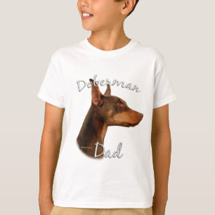 Doberman Pinscher (red) Dad 2 T-Shirt