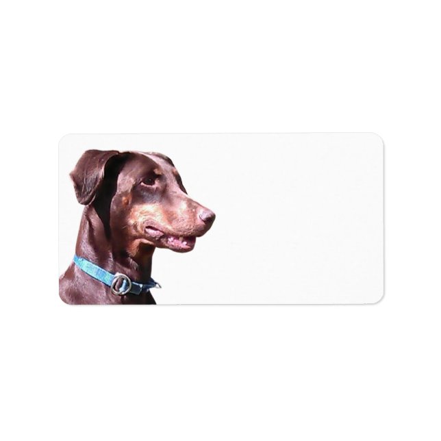 Doberman Pinscher Red Label (Front)