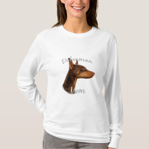Doberman Pinscher (red) Mom 2 T-Shirt