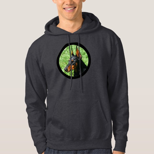 doberman pinscher sweatshirt (Front)