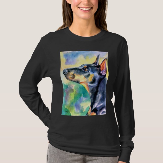 Doberman Pinscher T Shirt (Front)