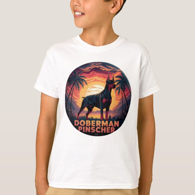 Doberman Pinscher T-Shirt (Front)