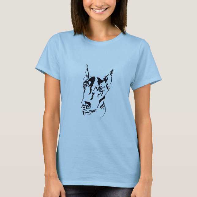 Doberman Pinscher T-Shirt (Front)
