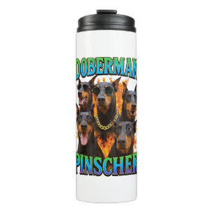 Doberman Pinscher Thermal Tumbler
