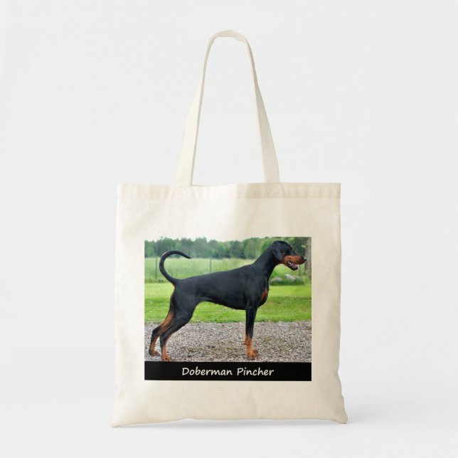 Doberman Pinscher Tote Bag (Front)