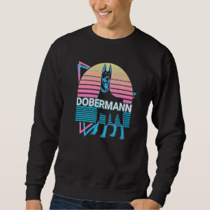Doberman Retro   Sweatshirt
