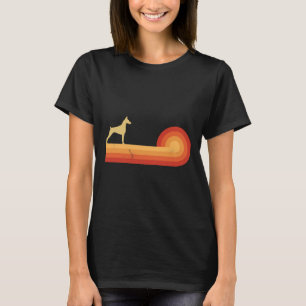 Doberman Retro Vintage Sunset s s For Men Women B T-Shirt