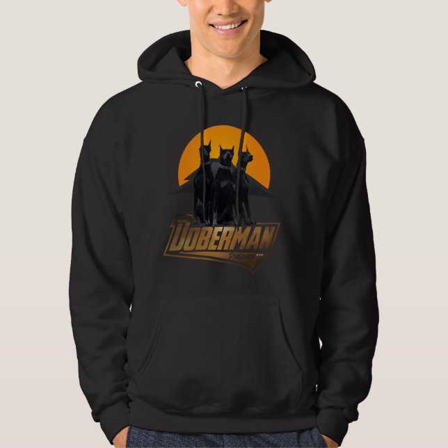 Doberman   T-Shirt Hoodie (Front)