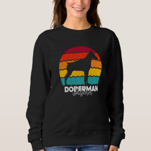 Doberman Whisperer Retro Vintage Premium Sweatshirt