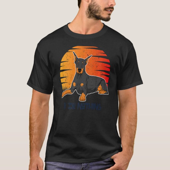 Dobermann Dog Breed  107 T-Shirt (Front)