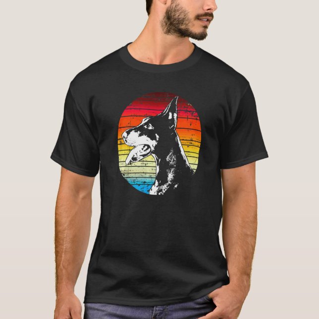 Dobermann Dog Breed  10 T-Shirt (Front)