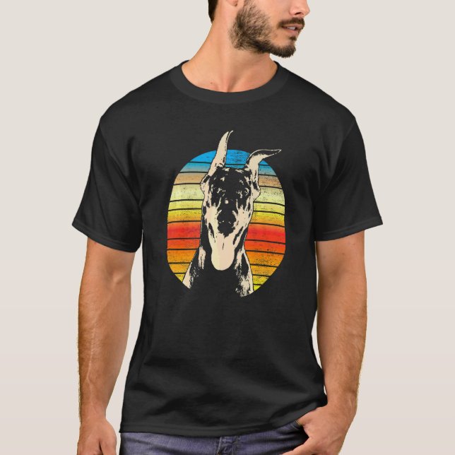 Dobermann Dog Breed  16 T-Shirt (Front)